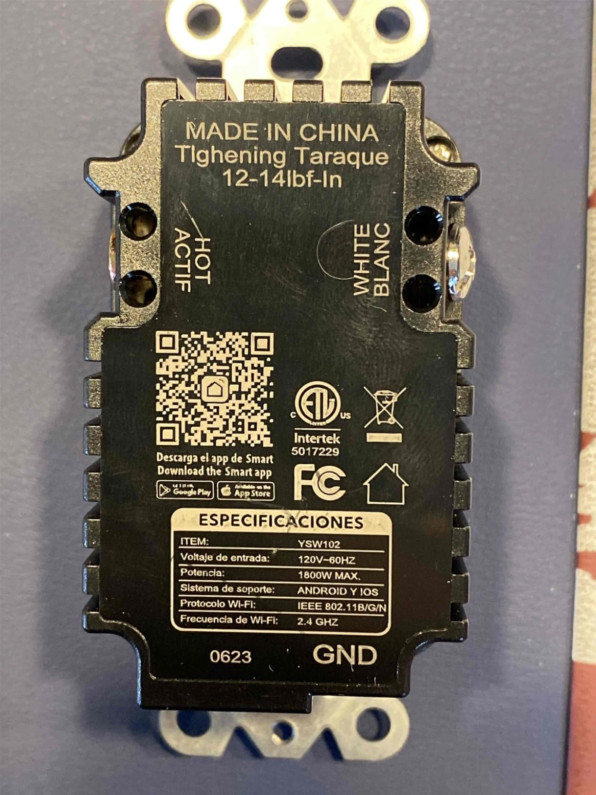 Device Back